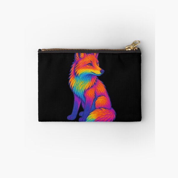 Item preview, Rainbow Fox Shirt designed and sold by nebshardesigns.