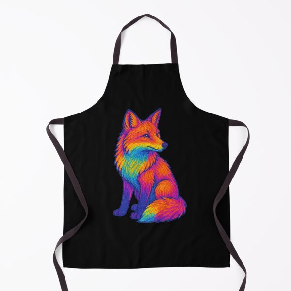 Item preview, Rainbow Fox Shirt designed and sold by nebshardesigns.