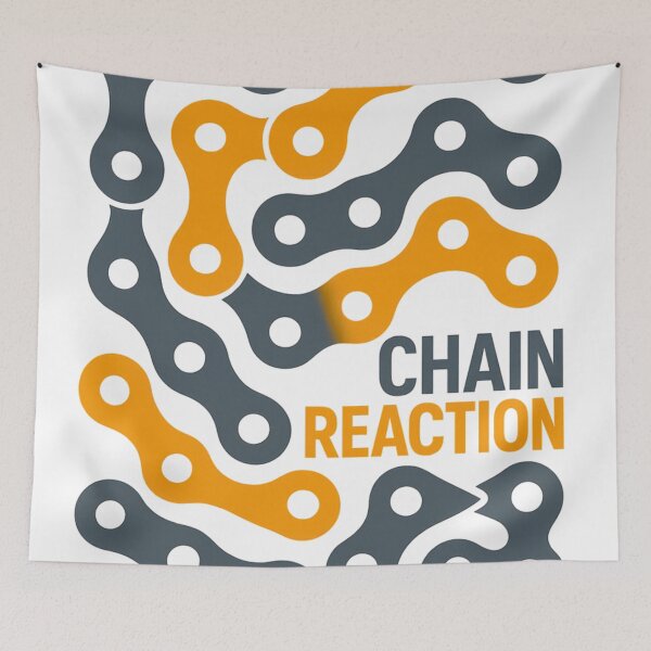 Item preview, Chain Reaction Cycling Chainlink Pattern designed and sold by Qbi Cycle & Co. – Cycling Apparel & Accessories.