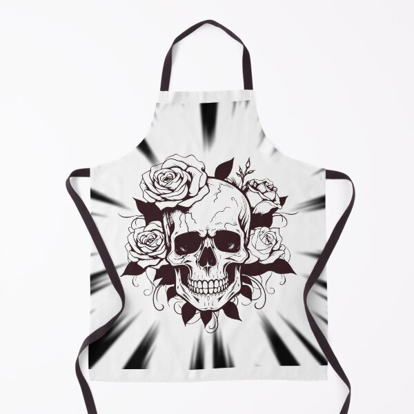 Item preview, Skull with roses designed and sold by KatNa.