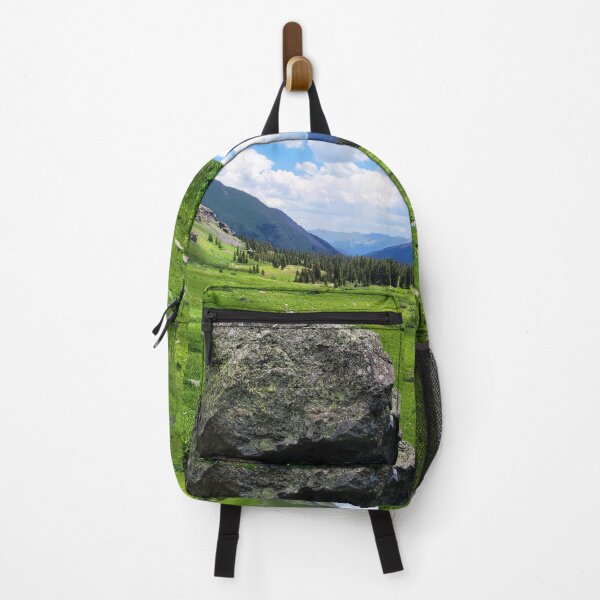 Item preview, Boulder in an Alpine Meadow designed and sold by MilesToHike.
