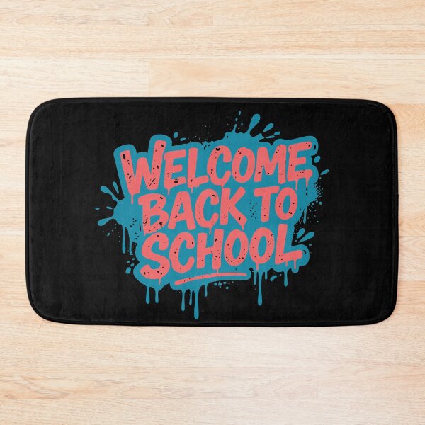 Item preview,  WELCOME BACK TO SCHOOL -TEXT -  TYPOGRAPHY - COLORFUL designed and sold by Gihan-Design.