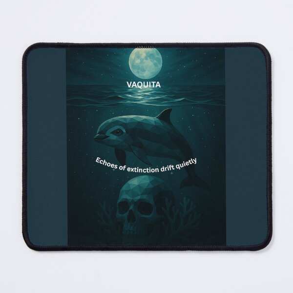 Item preview, Vaquita – Echoes of Extinction Drift Quietly designed and sold by GeoWild Designs.