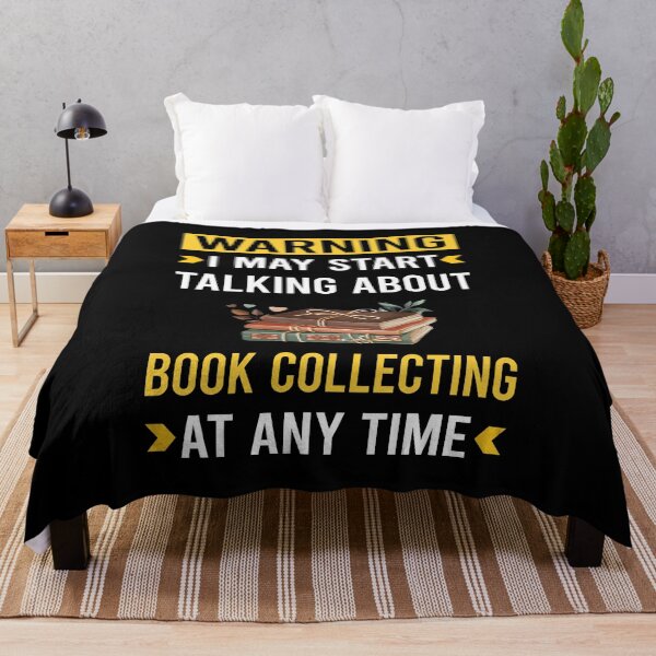 Item preview, Warning Book Collecting Books Bibliophile designed and sold by Maxxamus.