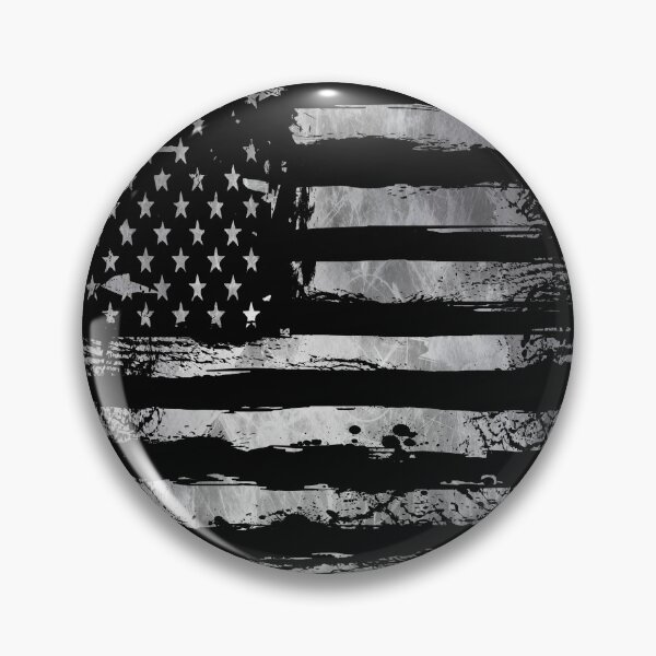 Item preview, Grunge Black and White American Flag – Distressed Patriotic Artwork designed and sold by artistwill.