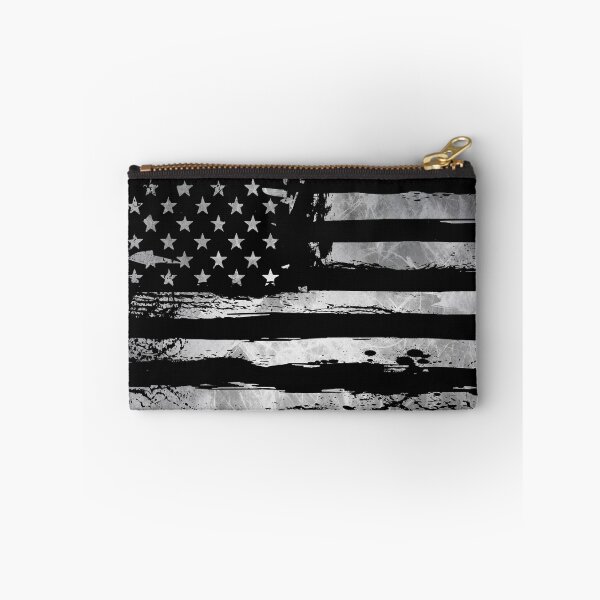 Item preview, Grunge Black and White American Flag – Distressed Patriotic Artwork designed and sold by artistwill.