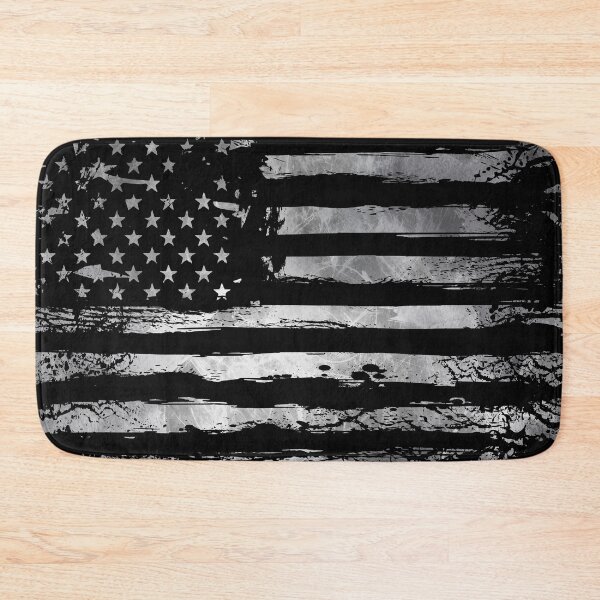 Item preview, Grunge Black and White American Flag – Distressed Patriotic Artwork designed and sold by artistwill.