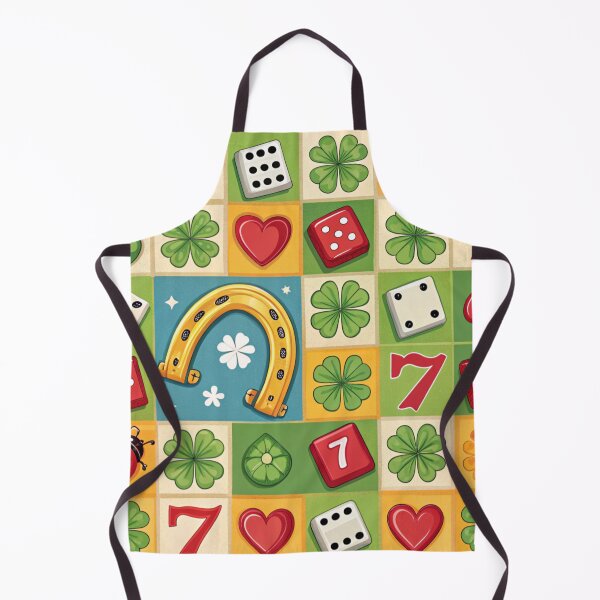 Item preview, Lucky charms mix - four-leaf clover , horseshoes, ladybug , dice , 777 designed and sold by Lucky 777.