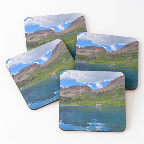 Item preview, Alpine Lake with Brilliant Blue Waters designed and sold by MilesToHike.