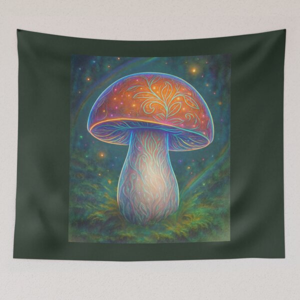 Item preview, Deep Forest Glow Mushroom designed and sold by DariaCraft.