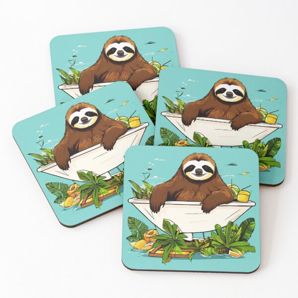 Item preview, Lazy Sloth in Action designed and sold by Zofia Sosnecka.