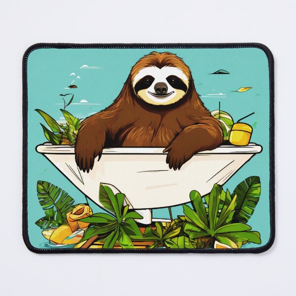 Item preview, Lazy Sloth in Action designed and sold by Zofia Sosnecka.