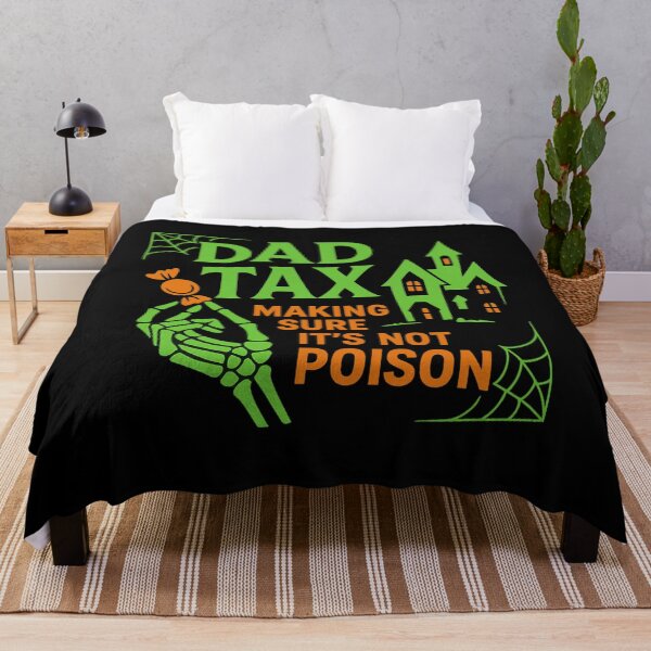 Item preview, Dad Tax Making Sure It's Not Poison, Funny Dad Jokes Classic T-Shirt designed and sold by podlook.