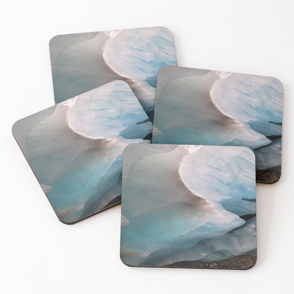 Item preview, Glowing Glacier Ice Waves designed and sold by MilesToHike.
