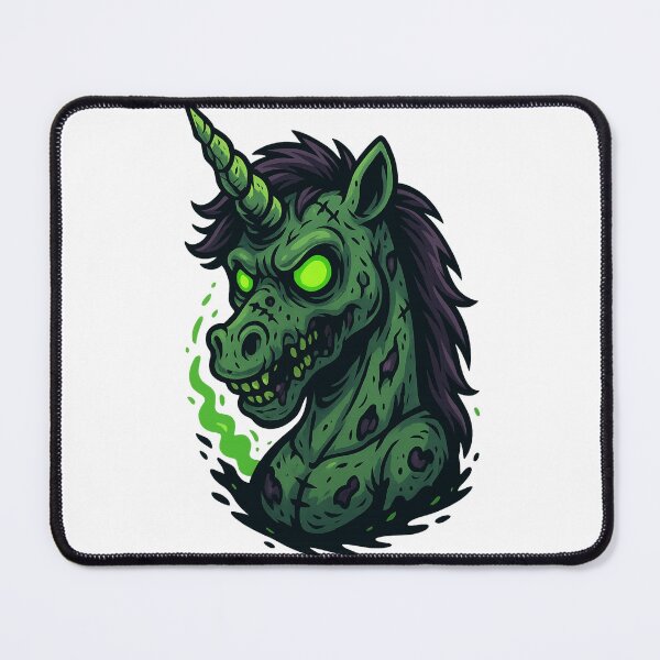 Item preview, Zombie Unicorn Head – Creepy Horror Fantasy designed and sold by KateVil.