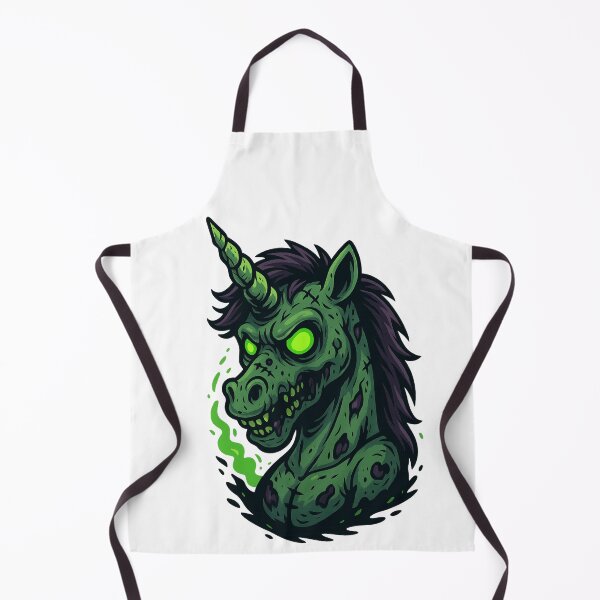 Item preview, Zombie Unicorn Head – Creepy Horror Fantasy designed and sold by KateVil.
