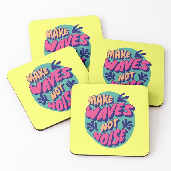 Item preview, Make Waves Not Noise designed and sold by souprise.