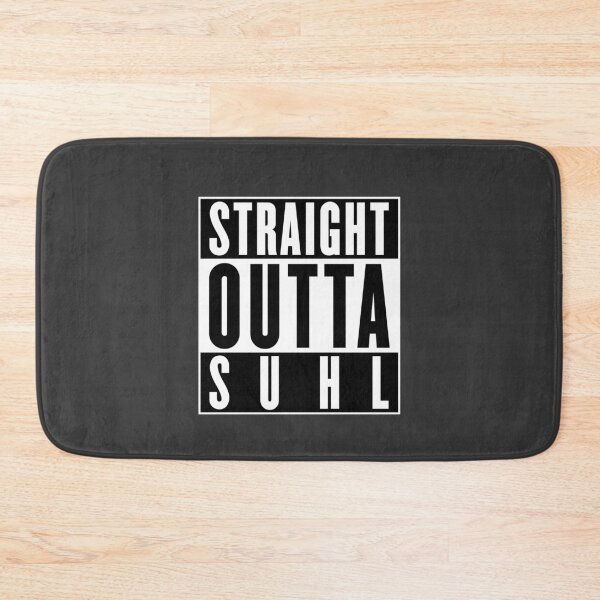 Item preview, Straight outta Suhl (black and white) designed and sold by VEB Ostladen.