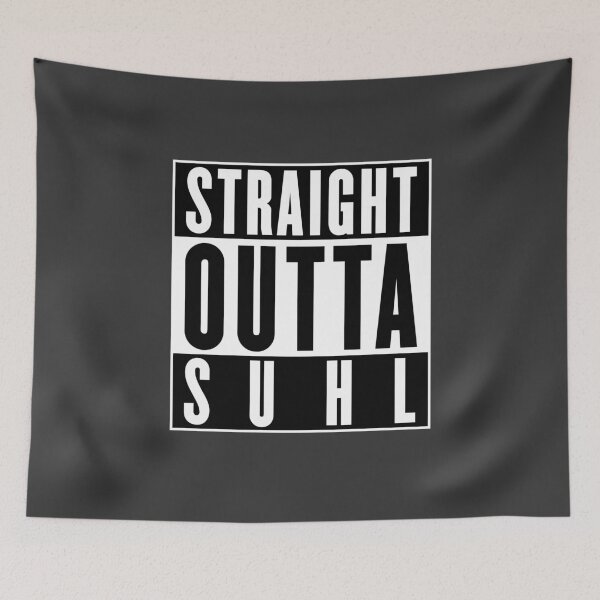 Item preview, Straight outta Suhl (black and white) designed and sold by VEB Ostladen.