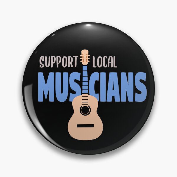 Item preview, Support Local Musicians designed and sold by MadRiddleDesign.