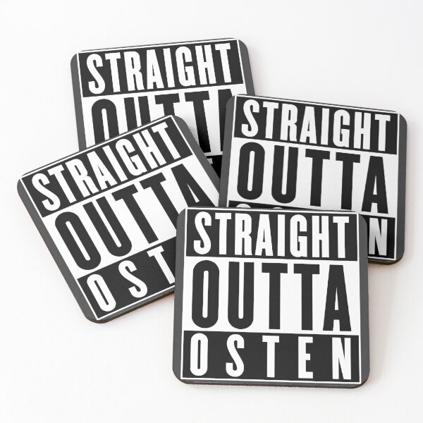 Item preview, Straight outta East (black and white) designed and sold by VEB Ostladen.