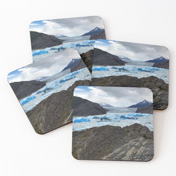 Item preview, Glacial Icebergs Floating Downstream designed and sold by MilesToHike.