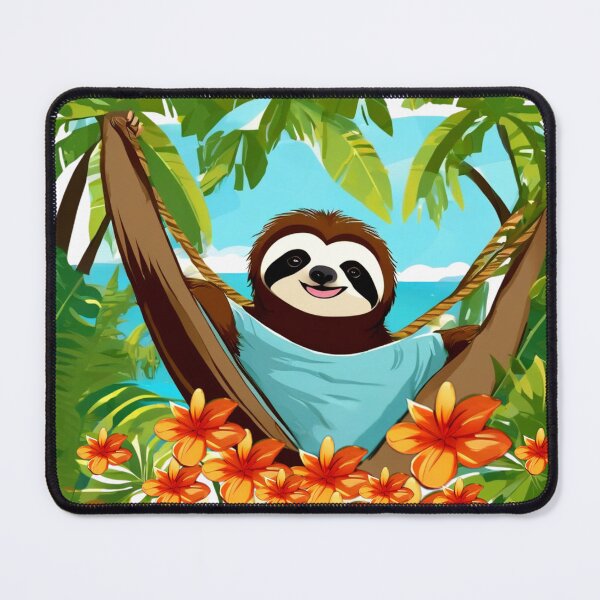 Item preview, Lazy Sloth in Action designed and sold by Zofia Sosnecka.