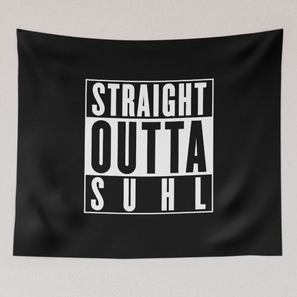 Item preview, Straight outta Suhl (white) designed and sold by VEB Ostladen.