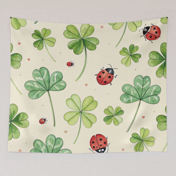 Item preview, Four-leaf clovers & ladybugs . designed and sold by Lucky 777.