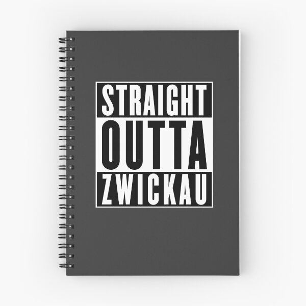 Item preview, Straight outta Zwickau (black and white) designed and sold by VEB Ostladen.
