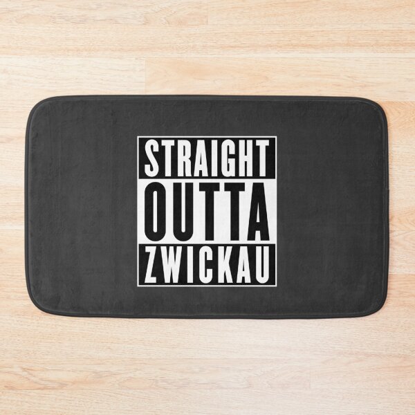 Item preview, Straight outta Zwickau (black and white) designed and sold by VEB Ostladen.