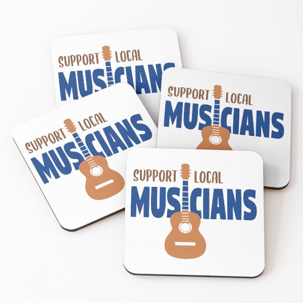 Item preview, Support Local Musicians designed and sold by MadRiddleDesign.
