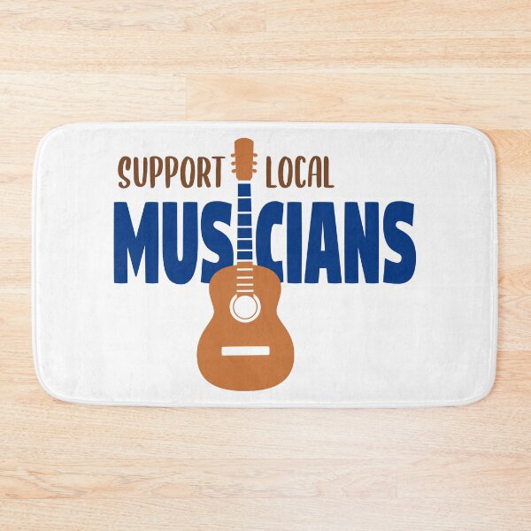 Item preview, Support Local Musicians designed and sold by MadRiddleDesign.
