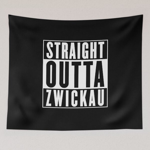 Item preview, Straight outta Zwickau (white) designed and sold by VEB Ostladen.