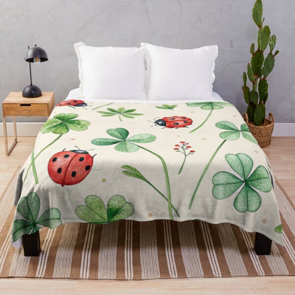 Item preview, Four-leaf clovers & ladybugs . designed and sold by Lucky 777.