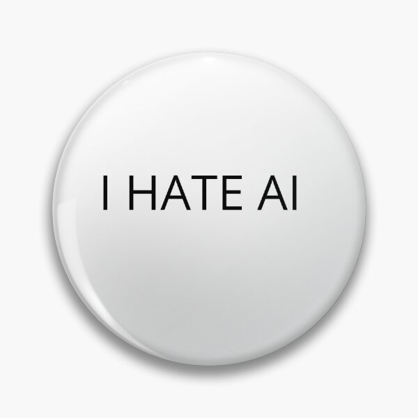 Item preview, Hate AI series designed and sold by misunderBoyy.