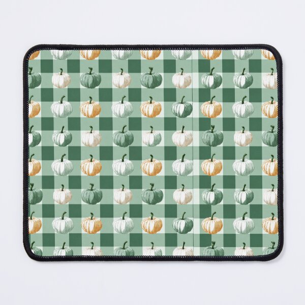 Item preview, Classic check sage green pumpkin harvest designed and sold by scicilysimonee.