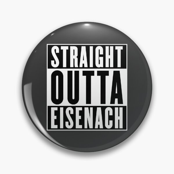 Item preview, Straight outta Eisenach (black and white) designed and sold by VEB Ostladen.