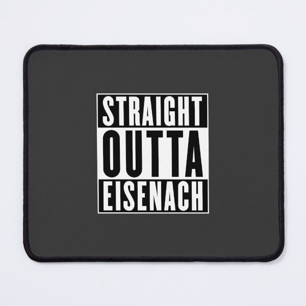 Item preview, Straight outta Eisenach (black and white) designed and sold by VEB Ostladen.