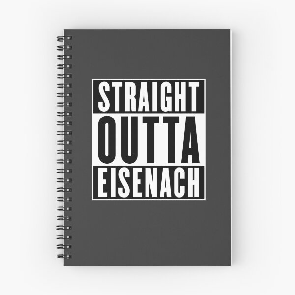 Item preview, Straight outta Eisenach (black and white) designed and sold by VEB Ostladen.