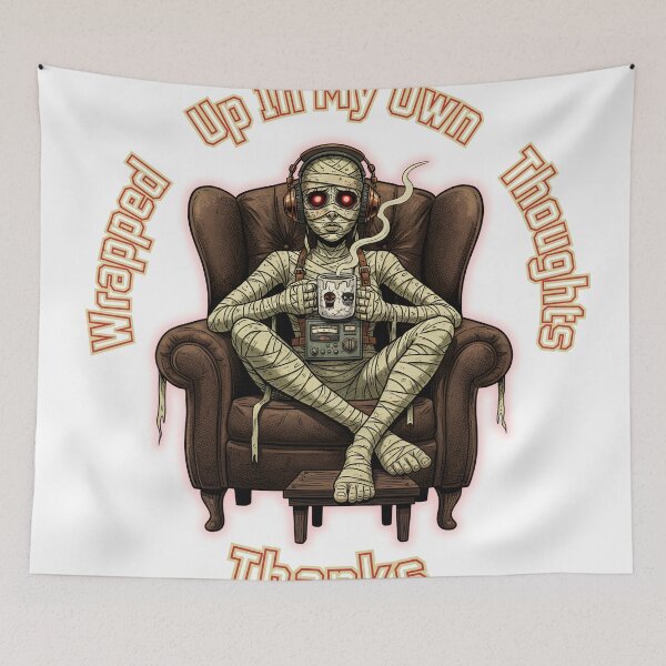 Item preview, Mummy with Mug designed and sold by AMadnessCreat.