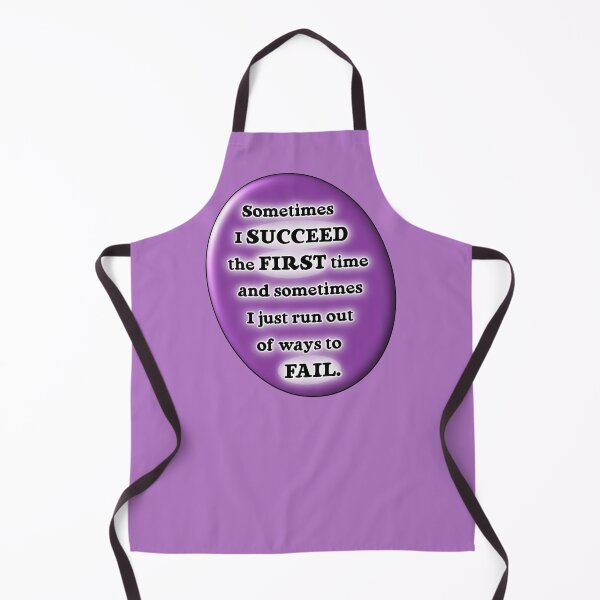 Item preview, Sometimes I succeed the first time, purple version designed and sold by mntimg.