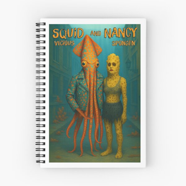 Item preview, Sid and Nancy: Squid Vicious and Nancy Spongen designed and sold by Tridentulus.