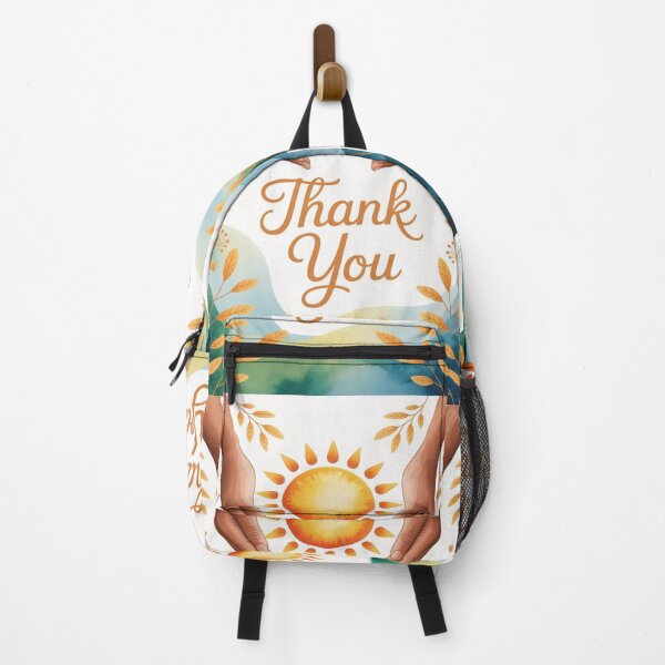 Item preview, World Gratitude Day Thank You Art | Positive Vibes designed and sold by InspiredCreatives.
