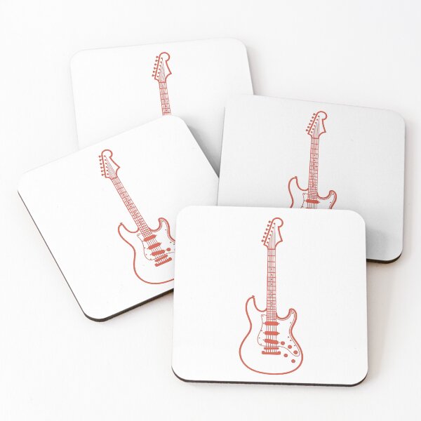 Item preview, Electric Guitar Minimalist T-Shirt designed and sold by PrintAtelier.