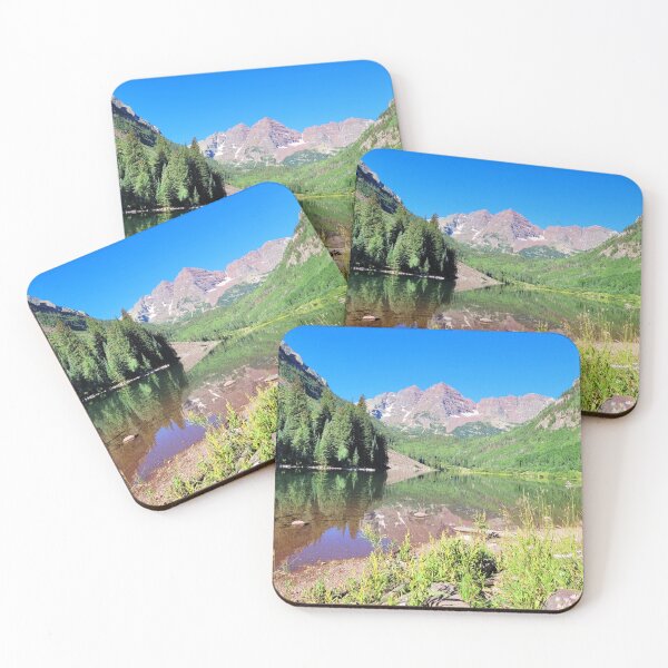 Item preview, Maroon Lake and Maroon Bells designed and sold by MilesToHike.