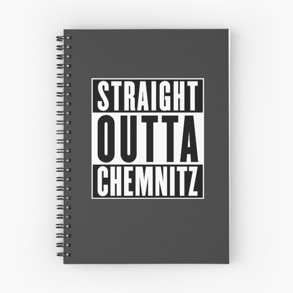 Item preview, Straight outta Chemnitz (black and white) designed and sold by VEB Ostladen.