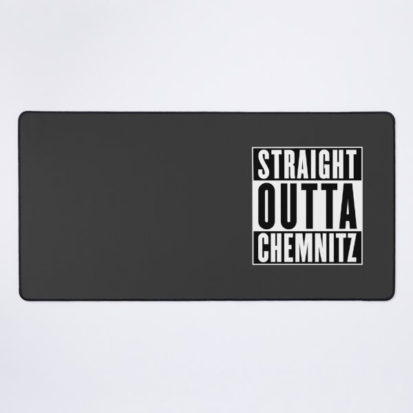 Item preview, Straight outta Chemnitz (black and white) designed and sold by VEB Ostladen.
