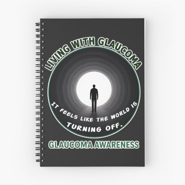 Item preview, Glaucoma Tunnel Awareness: The World Turning Off designed and sold by Eyepatch-Jacks.