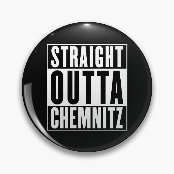 Item preview, Straight outta Chemnitz (white) designed and sold by VEB Ostladen.